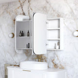 NEWPORT White Shaving Cabinet 1200x750mm with Optional LED