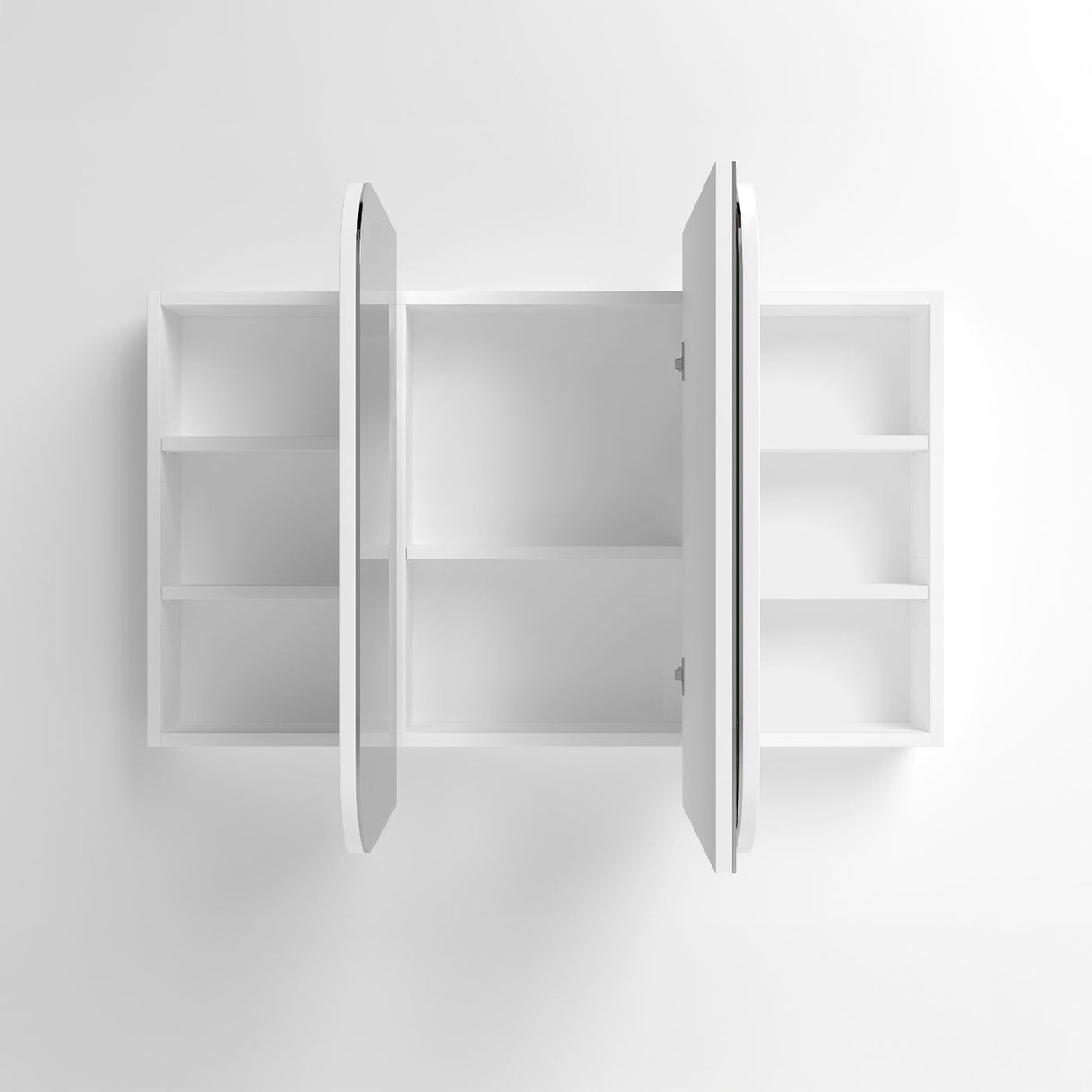 NEWPORT White Shaving Cabinet 1200x750mm with Optional LED