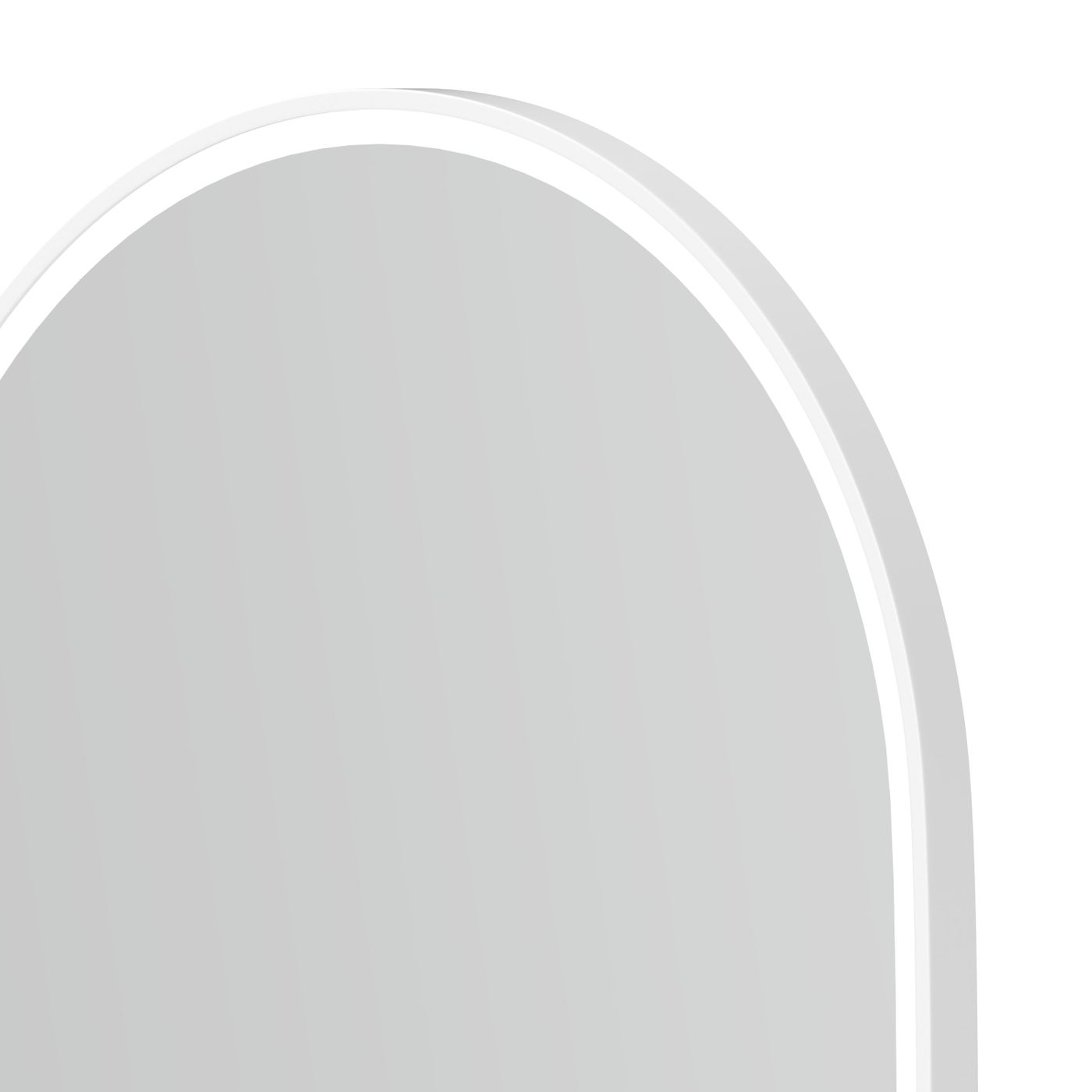 NOOSA LED Oval Metal Frame Mirror 1800x750mm