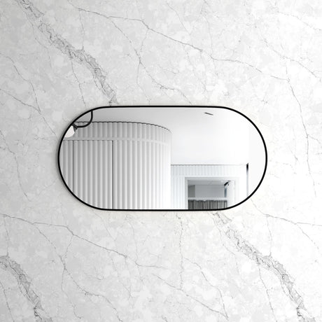NOOSA Oval Framed Mirror 1200x600mm