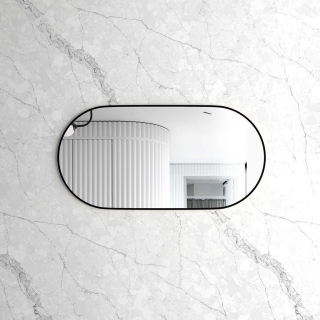 NOOSA Oval Framed Mirror 1200x600mm