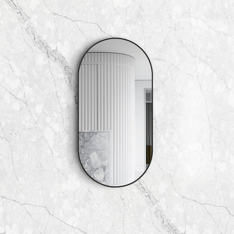 NOOSA Oval Framed Mirror 1200x600mm