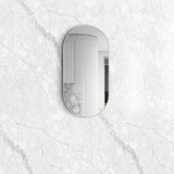 NOOSA Oval Framed Mirror 900x450mm