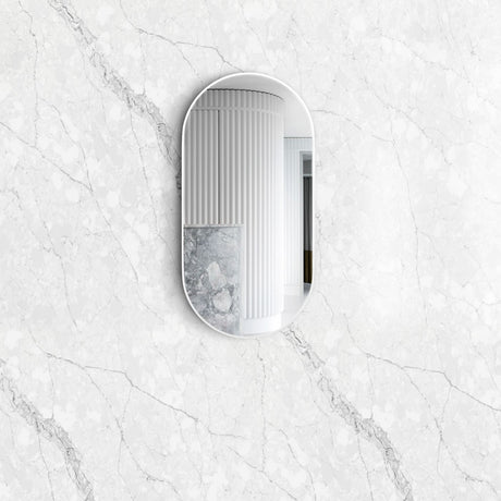 NOOSA Oval Framed Mirror 900x450mm