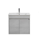 NOVA Plywood Wall Hung Vanity 600mm - Clearance