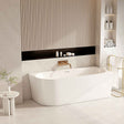 NOVA Ultra-Thin Corner Bathtub (Gloss White) 1400/1500/1700mm