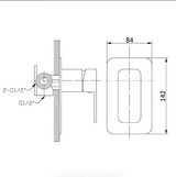 Nova Wall Mixer