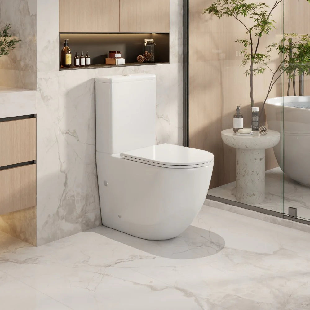 Hani Rimless Back To Wall Toilet Suite