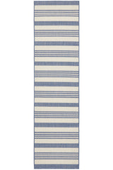 Newport Alvi Blue Runner Rug