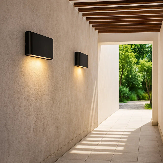 Napa Exterior Wall Light Black IP54