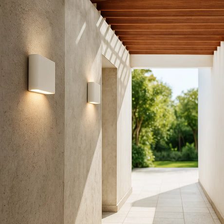 Napa Exterior Wall Light White IP54