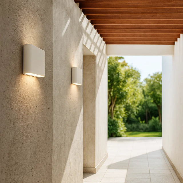 Napa Exterior Wall Light White IP54
