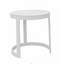Neverland Outdoor Aluminium Round Side Table 52 cm in Charcoal/White
