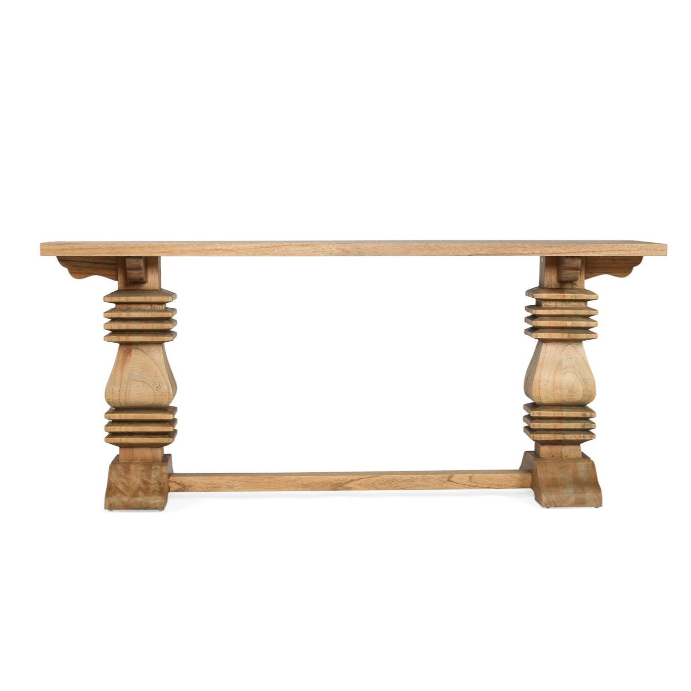 Newland Console Solid White Cedar  Table - 1.83m