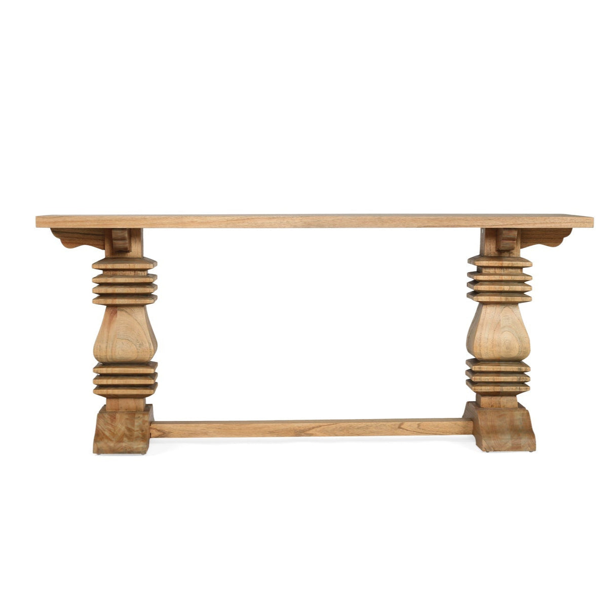 Newland Console Solid White Cedar  Table - 1.83m