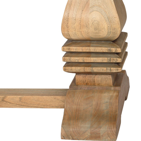 Newland Console Solid White Cedar  Table - 1.83m