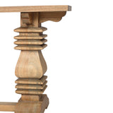 Newland Console Solid White Cedar  Table - 1.83m