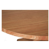 Newland Round Solid Wood  Pedestal Table - 1.5m