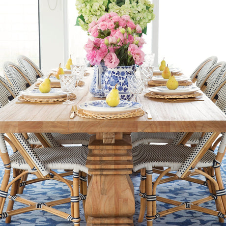 Newland Solid wood Pedestal Table - 0.26m