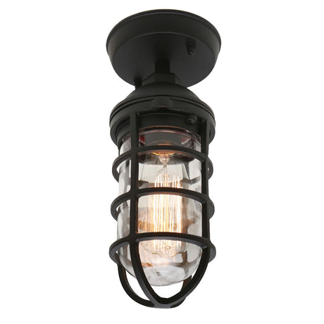 Newport Exterior  Under Eave Light Black IP44