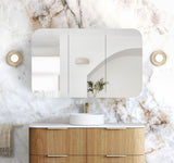 Newport Shaving Cabinet-Woodland Oak-Soft Square 900-1200-1500-1800