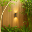Nimes Exterior Wall Light Black IP54
