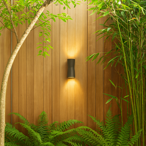 Nimes Exterior Wall Light Black IP54