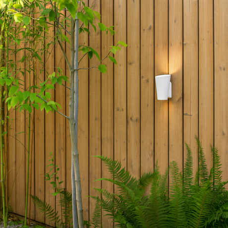 Nimes Exterior Wall Light White IP54