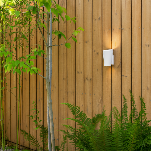 Nimes Exterior Wall Light White IP54