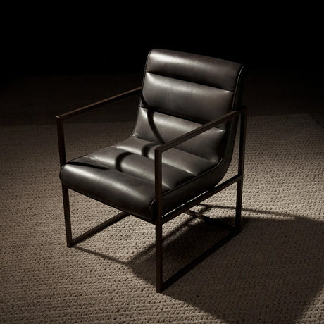 Nolan Oiled Bronze Armchair - 0.84m