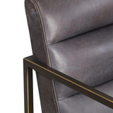 Nolan Oiled Bronze Armchair - 0.84m