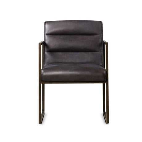 Nolan Oiled Bronze Armchair - 0.84m