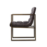 Nolan Oiled Bronze Armchair - 0.84m