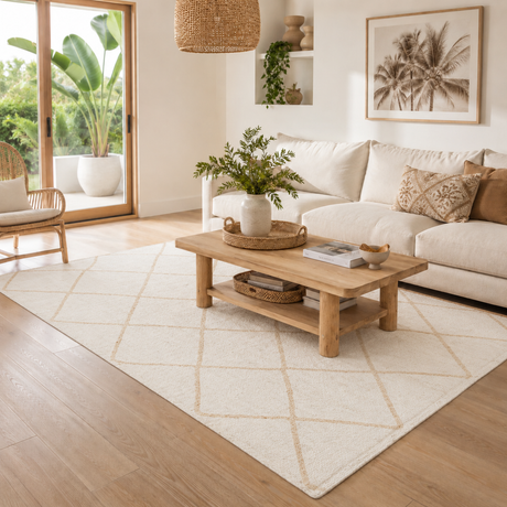 Noosa 222 White Rug