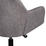 Calibre COC6509-LF Fabric Office Chair - Lead Grey