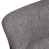 Calibre COC6509-LF Fabric Office Chair - Lead Grey