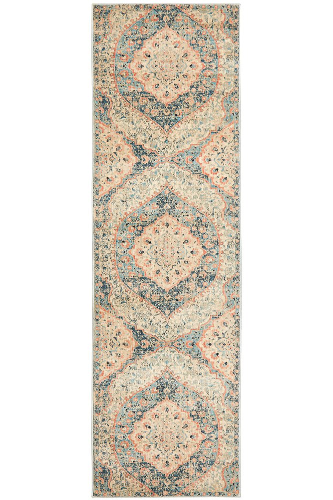 Odyssey 150 Navy Multi Runner Rug