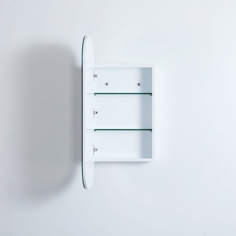 OLIVIA Shaving Cabinet Matte White (600mm)
