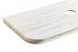 HAVANA Fluted Curved Wall Hung Vanity Woodland Oak (All Sizes)