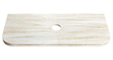 HAVANA Fluted Curved Wall Hung Vanity Woodland Oak (All Sizes)