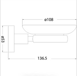 Otus Soap Dish (Chrome)