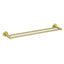 OTUS Slimline Towel Rail Double 600mm - Brushed Gold