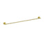 OTUS Slimline Towel Rail Single Brushed Gold 900mm