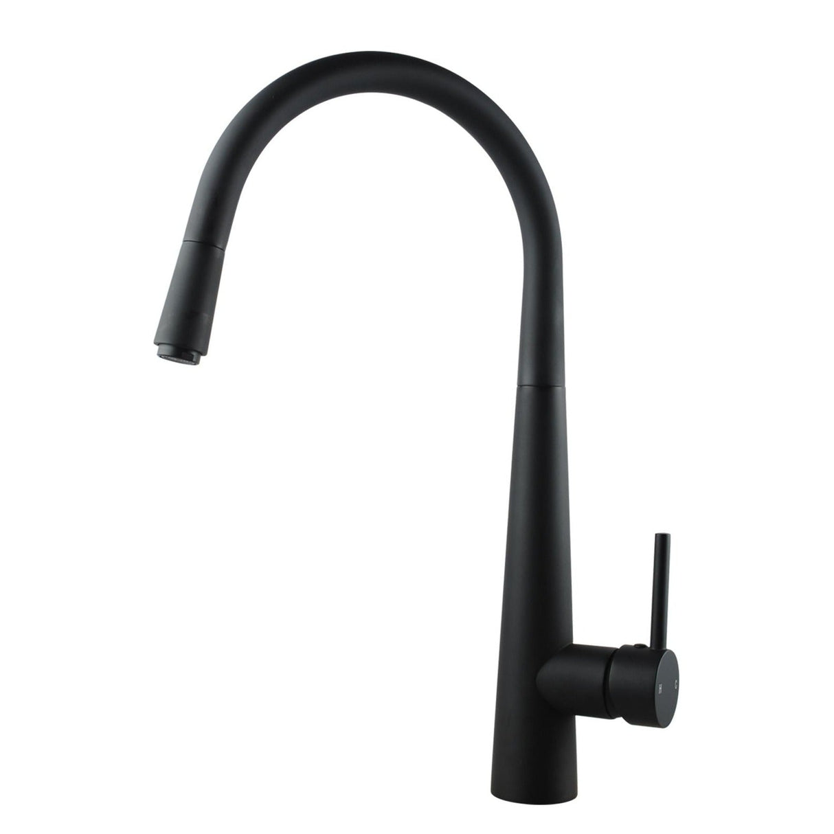 AQU Round Pull Out Kitchen Sink Mixer Tap