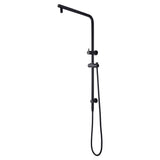 AQU Right Angle Round Top Inlet Shower Rail