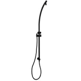 AQU Round Top Inlet Shower Rail