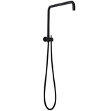 AQU Right Angle Round Top Inlet Shower Rail