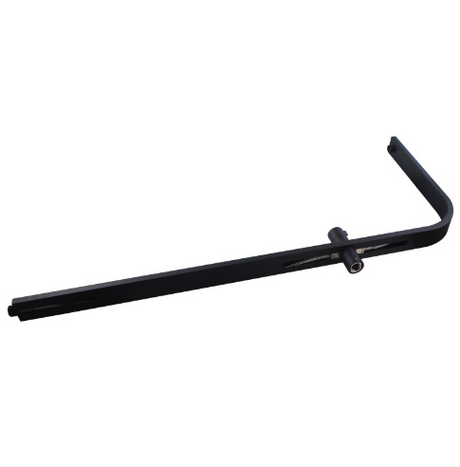 AQU Square Shower Station Without Shower Head And Handheld Shower - Black