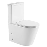 OXFORD Back-to-Wall Toilet Suite (Gloss White)