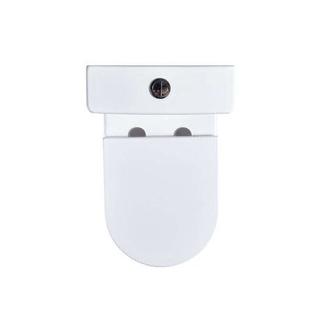 OXFORD Back-to-Wall Toilet Suite (Gloss White)